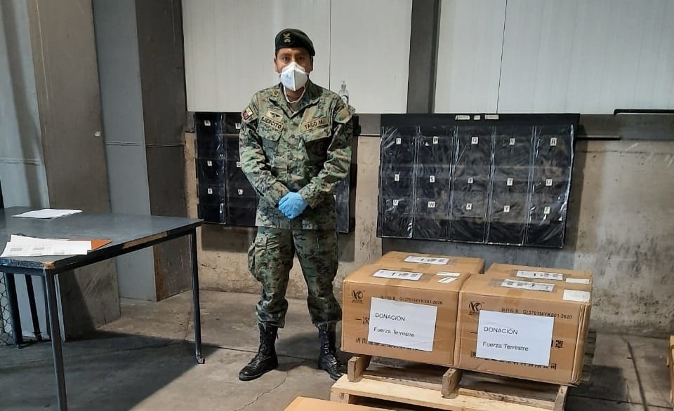 donaciones por emergencia de parte de sinotruk internacional a ecuador